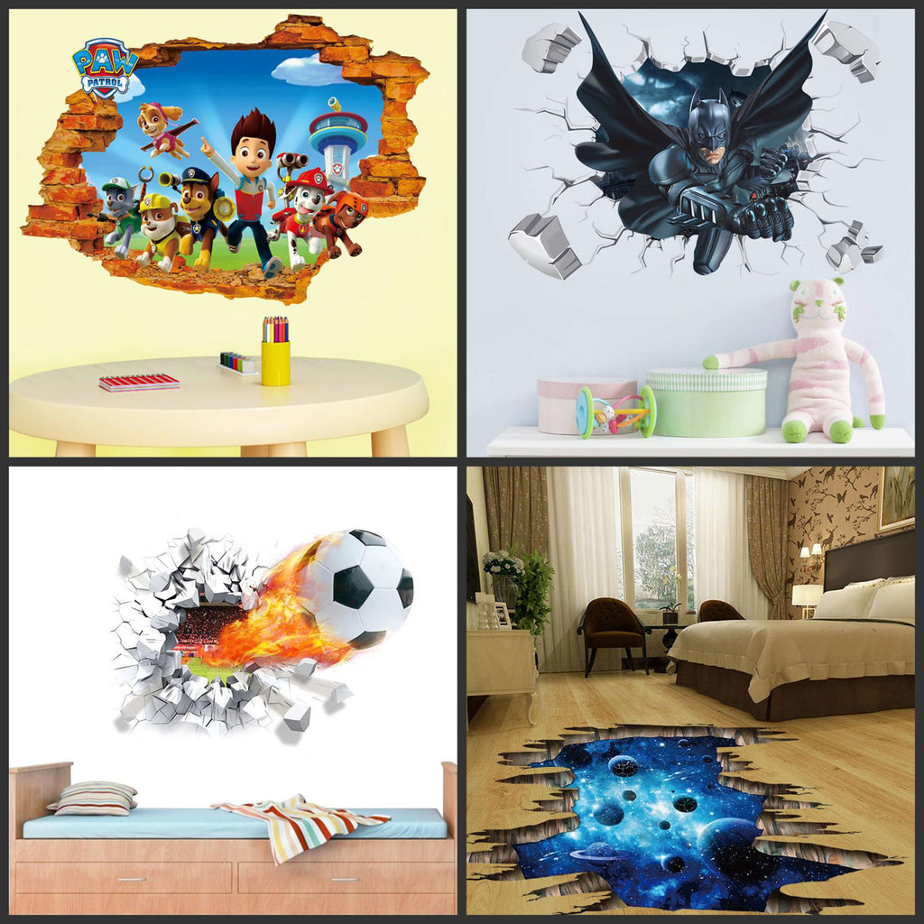 3D Wall Decals