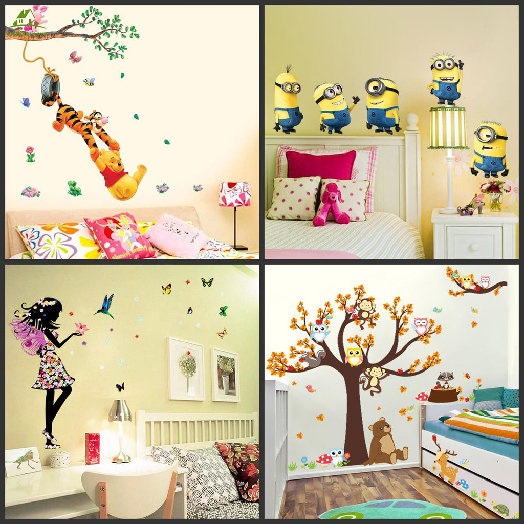 Cartoon Wall Decals