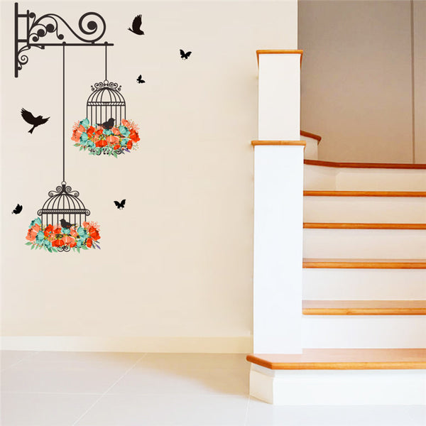 Birdcage Home Wall Decals
