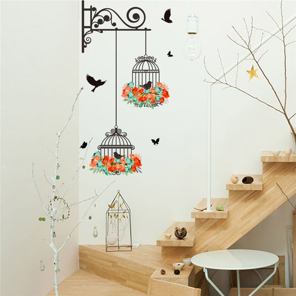 Birdcage Home Wall Decals