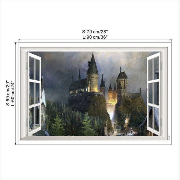 Magic Hogwarts Wall Sticker