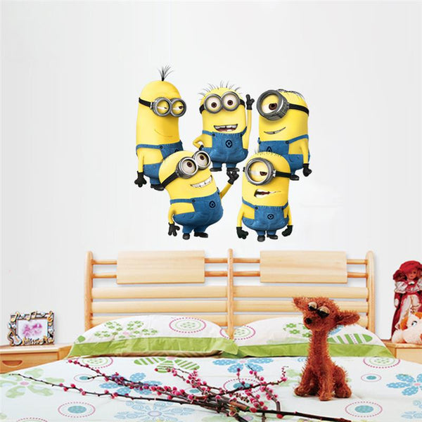 Minions 3D Mural Arts