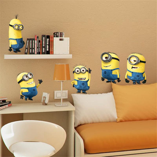 Minions 3D Mural Arts