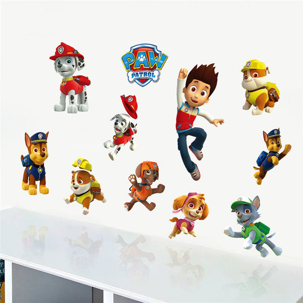 Paw Patrol 3D Vinyl Art Decals