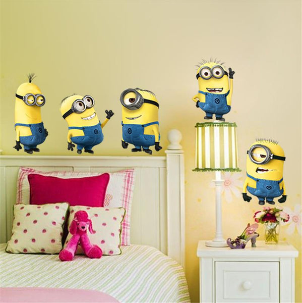 Minions 3D Mural Arts