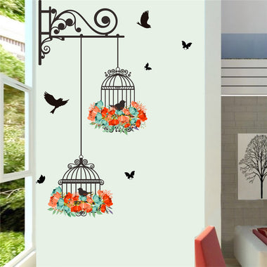 Birdcage Home Wall Decals