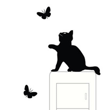 Cute Cat Switch Stickers