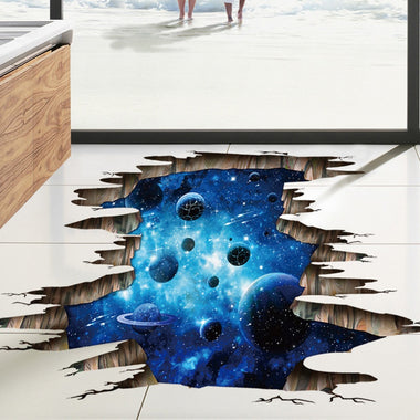 Outer Space 3D Wall Decal